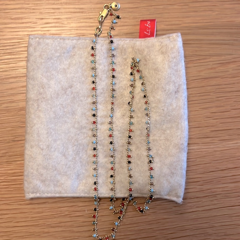 Madewell beaded necklace